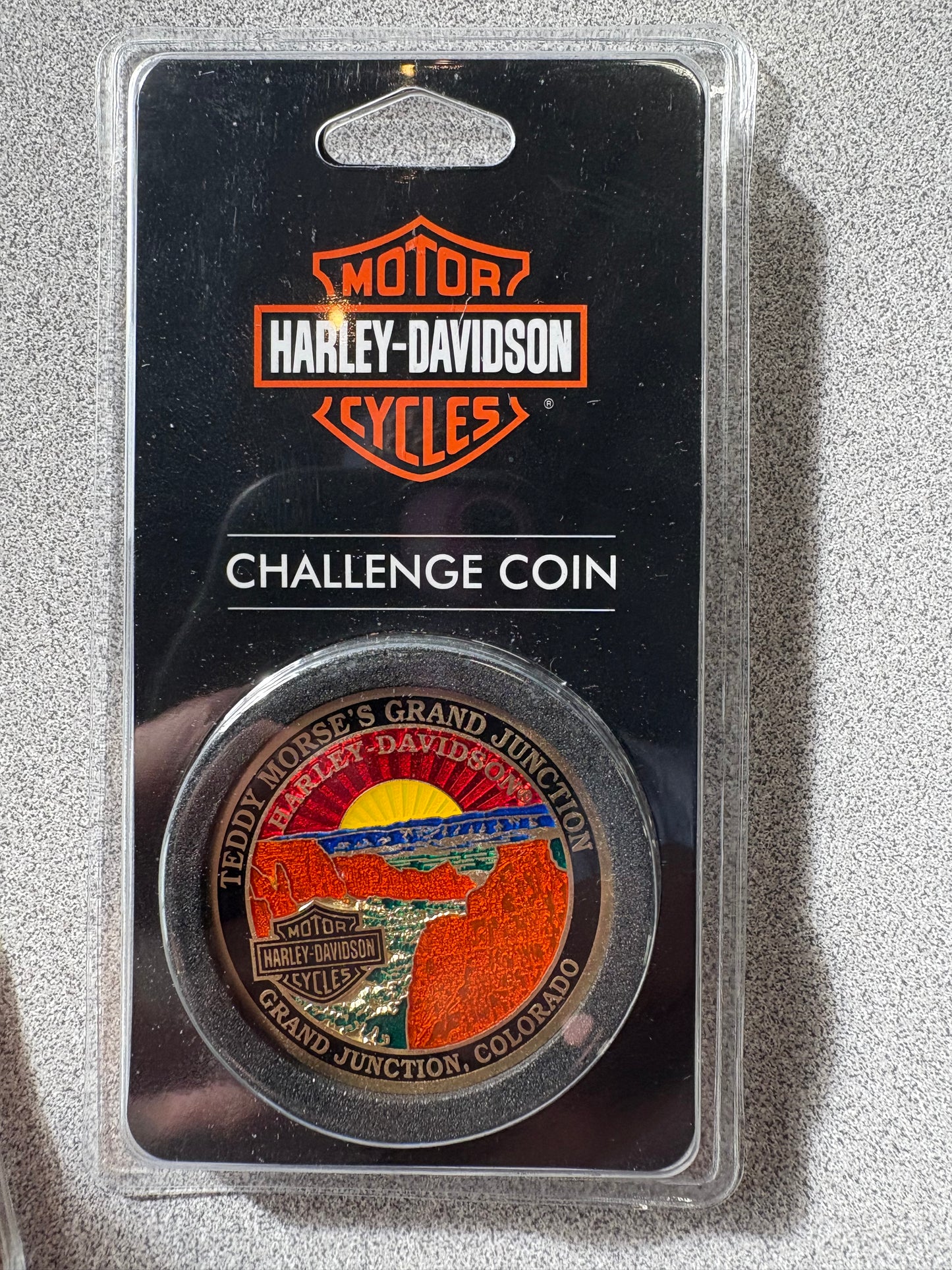 TMHD Grand Junction Challenge coin