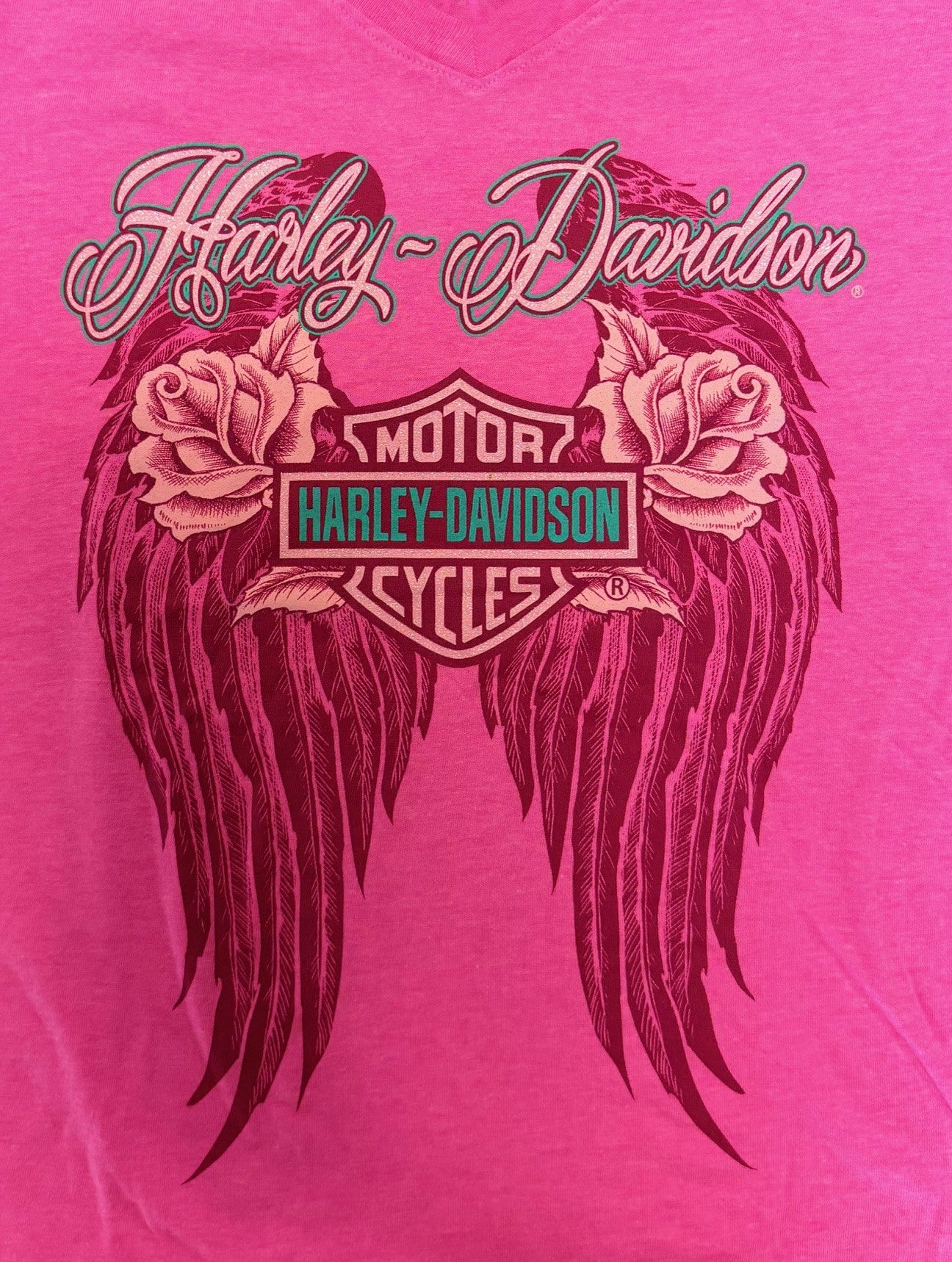 Ladies Floral Wings