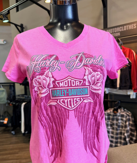 Ladies Floral Wings