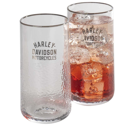 Pebbled Highball Set