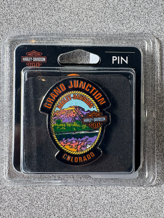 Grand Junction Harley Davidson Pin