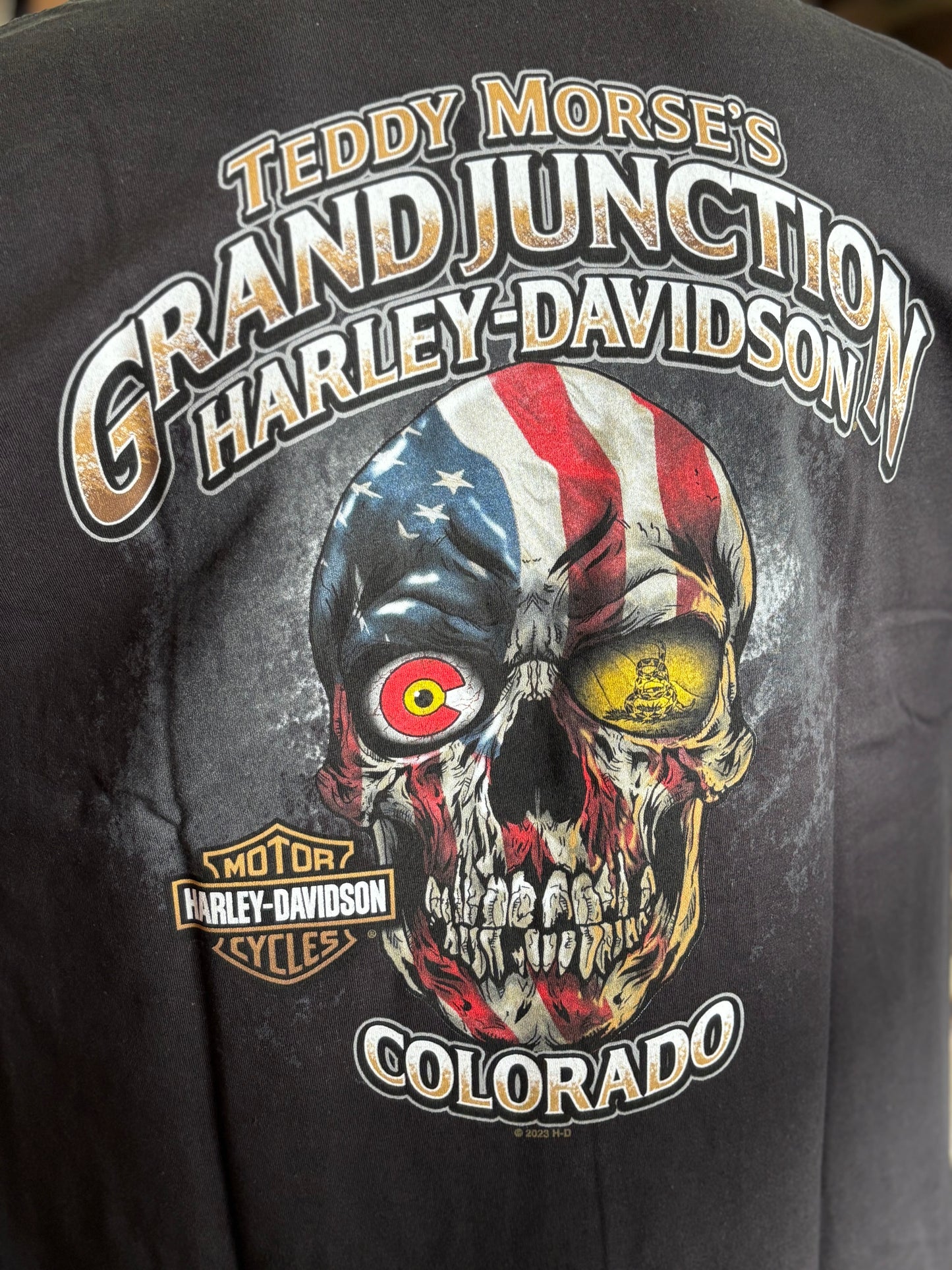 H-D "Willie G Skull Line" men's T-shirt