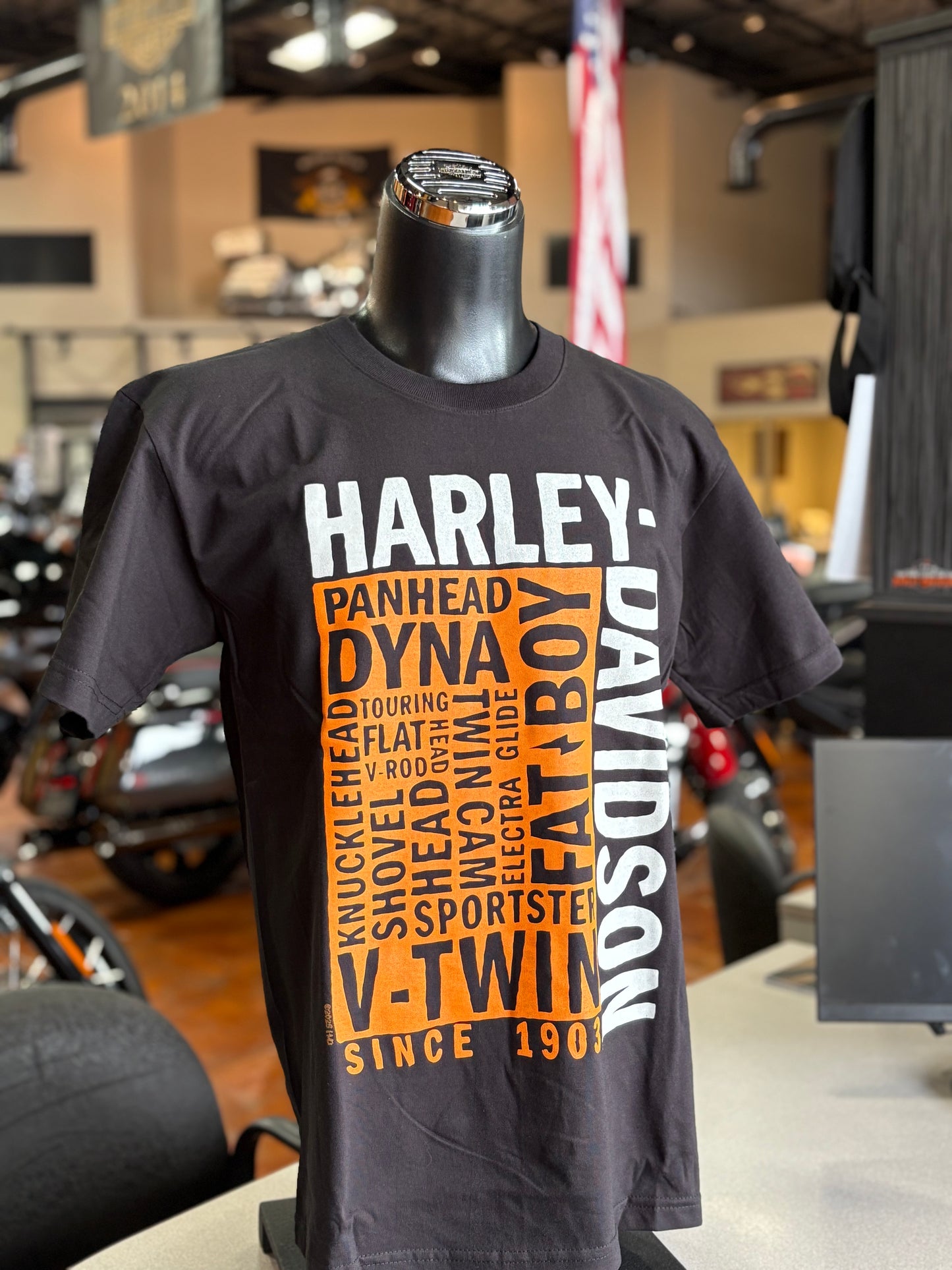 H-D "Drop Name" T-shirt