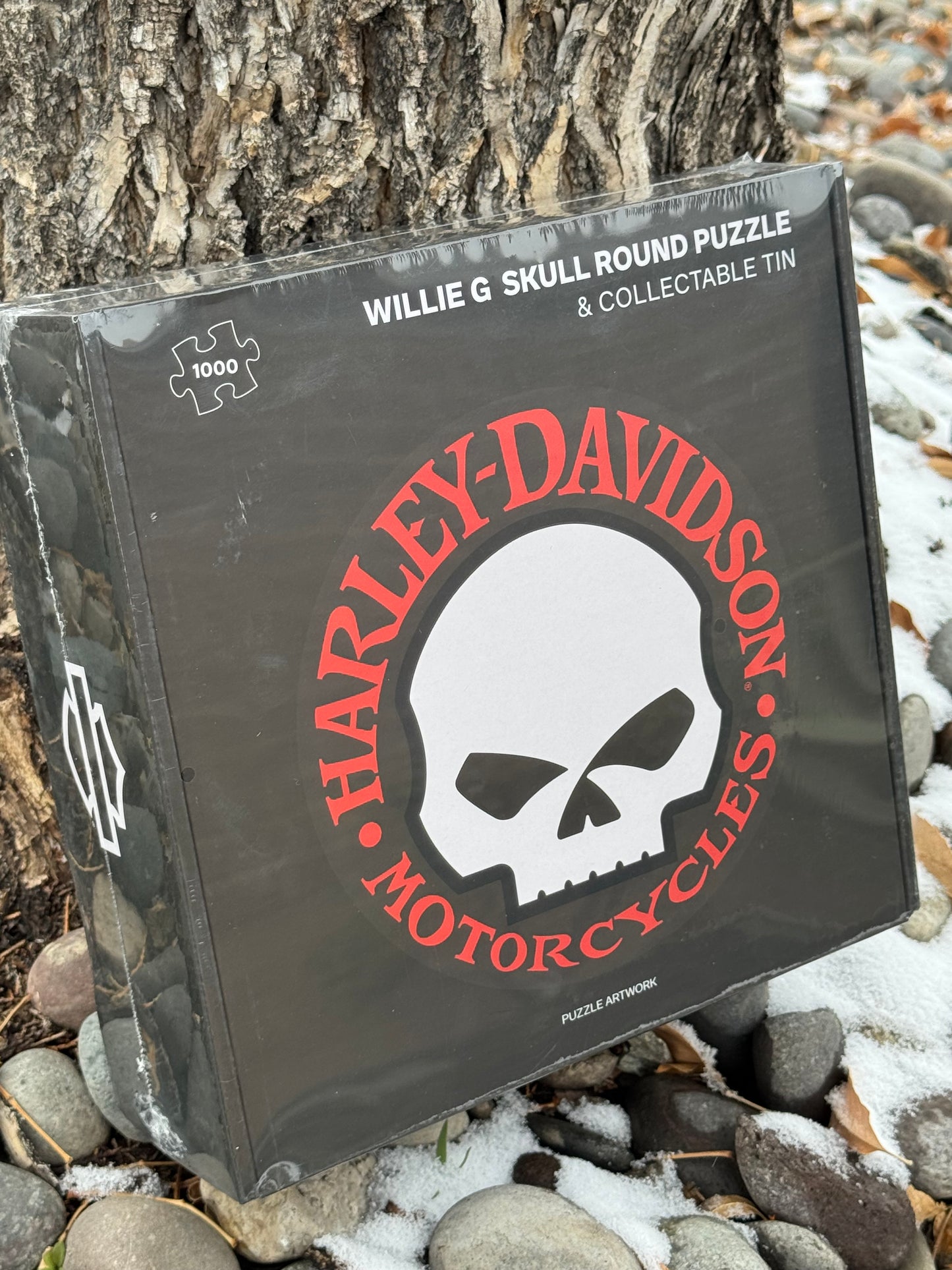 Willie G Skull 1000pc Puzzle w/ Tin