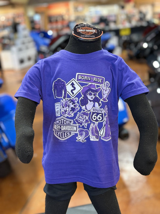 Girl's Purple T Shirt